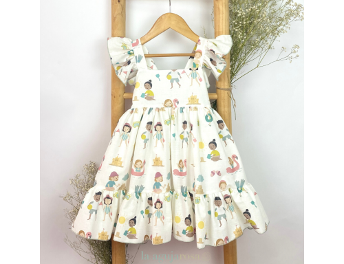 VESTIDO NIÑA DE MON PETIT BONBON