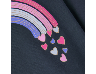 CAMISETA DE NIÑA DE ALGODÓN ARCOIRIS DE BESTSELLER 2