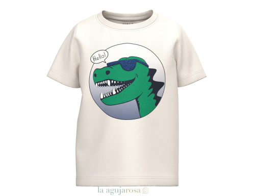 CAMISETA NIÑO MANGA CORTA ALGODÓN ORGÁNICO DE BESTSELLER