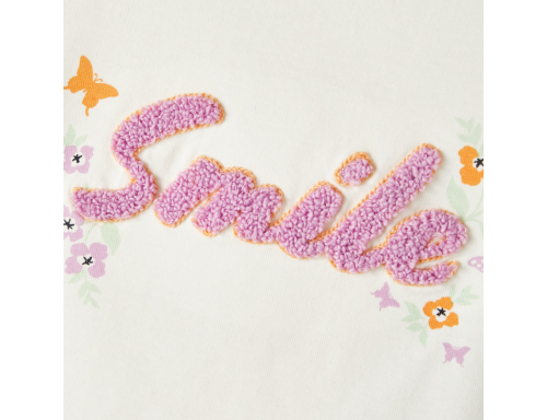 CAMISETA MANGA CORTA NIÑA ALGODÓN ORGÁNICO SMAILE DE BESTSELLER