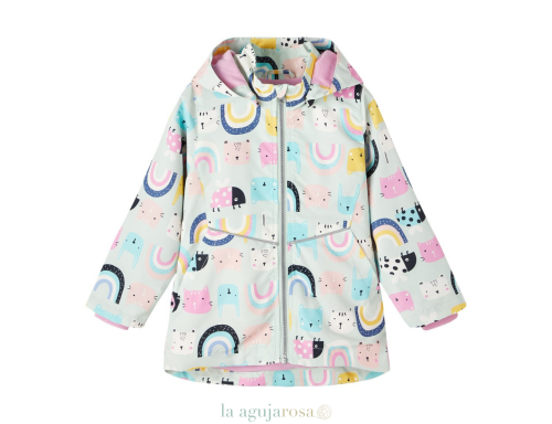 CHAQUETA DE NIÑA FORRADA IMPERMEABLE