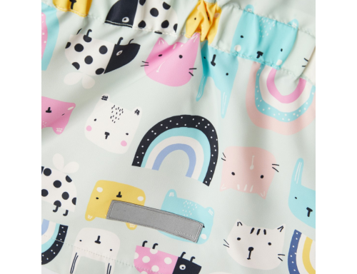 CHAQUETA DE NIÑA FORRADA IMPERMEABLE