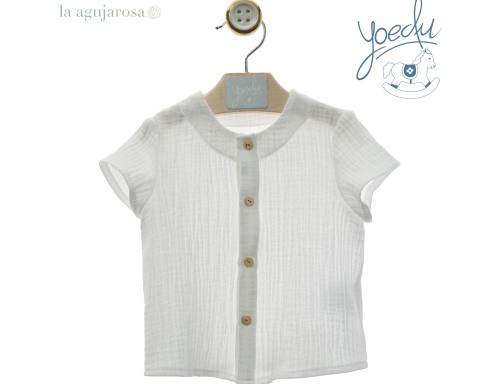 CAMISA BEBÉ NIÑO DE BAMBULA DE YOEDU