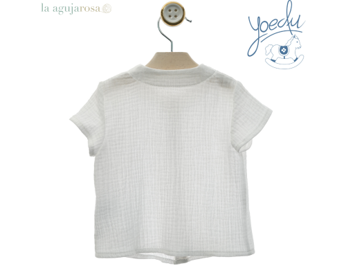 CAMISA BEBÉ NIÑO DE BAMBULA DE YOEDU