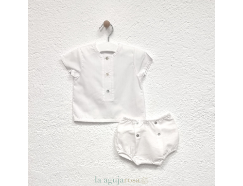 CONJUNTO ALGODÓN BEBÉ DE LA FAMILIA TERRA DE BABIDU