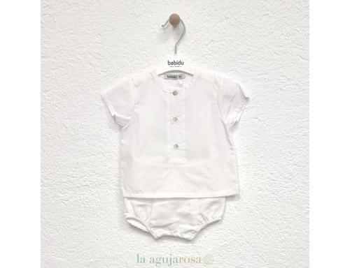 CONJUNTO ALGODÓN BEBÉ DE LA FAMILIA TERRA DE BABIDU