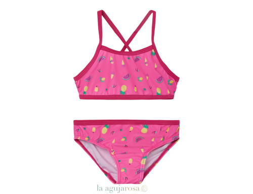 BIKINI DE NIÑA FRUTAS DE POLIESTER RECICLADO DE BESTSELLER