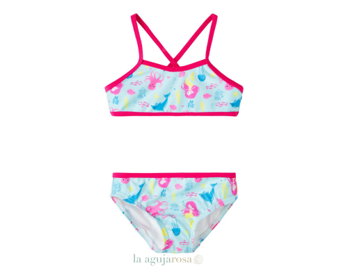 BIKINI DE NIÑA FRUTAS DE POLIESTER RECICLADO DE BESTSELLER