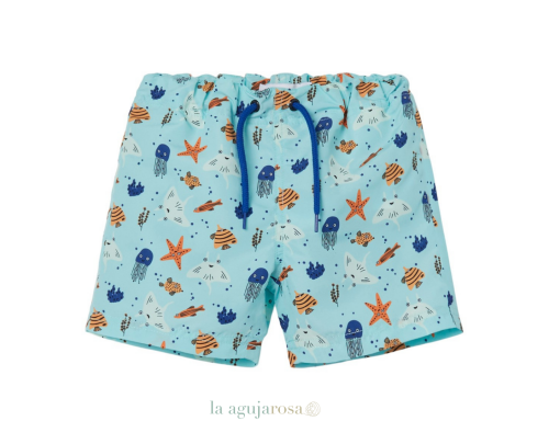 BANADOR DE NIÑO ESTRELLITAS DE POLIÉSTER RECICLADO DE BESTSELLER