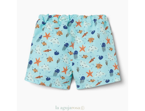 BANADOR DE NIÑO ESTRELLITAS DE POLIÉSTER RECICLADO DE BESTSELLER