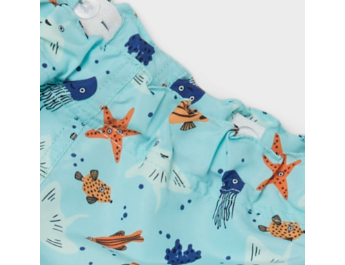 BANADOR DE NIÑO ESTRELLITAS DE POLIÉSTER RECICLADO DE BESTSELLER