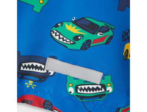 CHAQUETA DE NIÑO FORRADA IMPERMEABLE CON CAPUCHA EXTRAIBLE