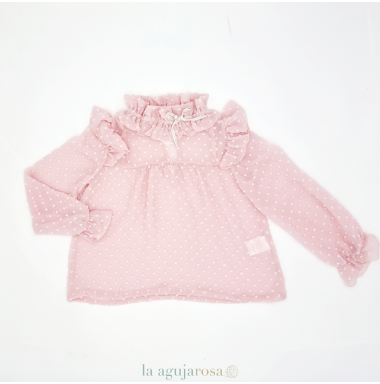 BLUSA ALEGRIA ROSA DE KAULI 2