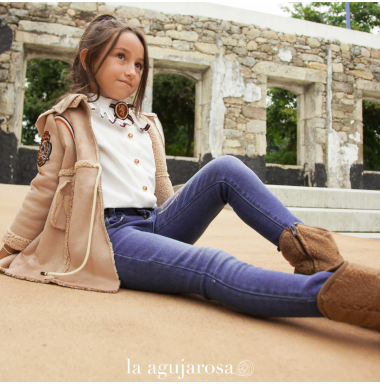 PANTALÓN VAQUERO PREPPY DE KAULI 2