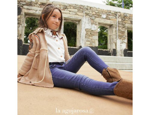 PANTALÓN VAQUERO PREPPY DE KAULI