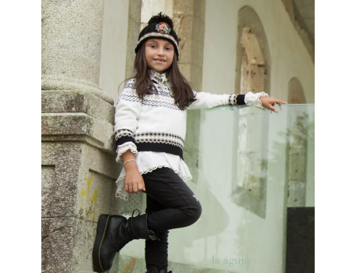 JERSEY DE NIÑA TWEED DE KAULI