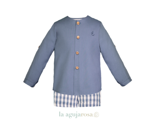 CONJUNTO PANTALON CUADROS DE EVE CHILDREN